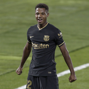 正品巴塞罗那20-21巴萨客场黑金球衣梅西德容足球服潮cd4231-011