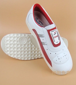 长寿cs-205内直边贴踩底专业男女超纤耐磨软底门球鞋比赛门球鞋