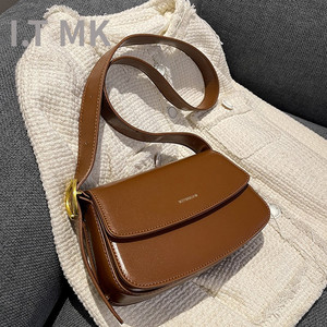 t mk复古马鞍包高级感小包包百搭斜挎包2022新款手机包