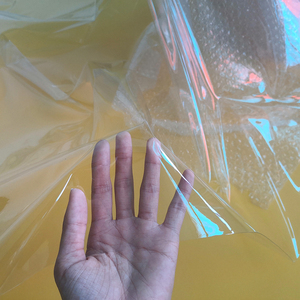 2mm超透明pvc塑料软薄膜防水雨衣服装篷布手工diy面料