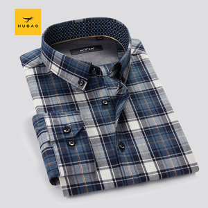 虎豹男士衬衫长袖