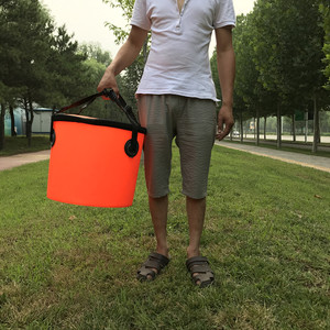 eva加厚鱼桶圆形钓鱼桶一体成型装鱼桶矶钓装鱼桶箱活鱼桶鱼护桶