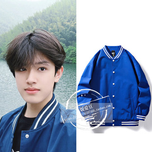 tf家族三代张极同款棒球服上衣男生夹克潮男女外套衣服卫衣机车服
