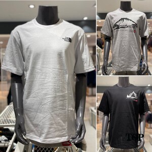 the northface北面韩国直邮21春男女圆领户外雪山短袖t恤nt7um08