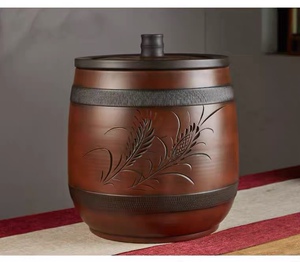 tb181375954淘宝建水紫陶水缸家用泡茶大号抽水储水紫砂陶瓷过滤净