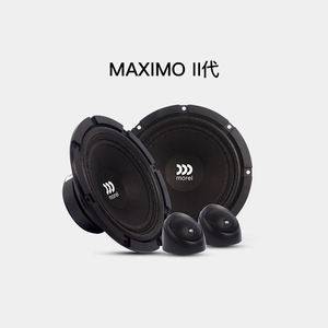 摩雷morel玛仕舞二代汽车音响改装高低音6.5英寸喇叭dsp功放套装