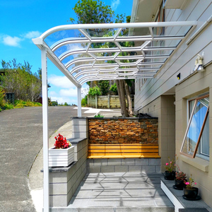 铝合金阳光雨棚户外别墅阳台露台遮阳棚庭院门上屋檐雨棚窗户雨搭