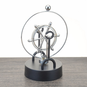 摆件永动机仪牛顿摆球碰碰球创意磁悬浮物理办公桌面家居装饰礼品