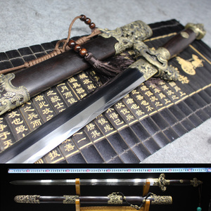 八面剑自用送礼冷兵器花纹钢九龙神剑未开刃拙匠家居专营店13600