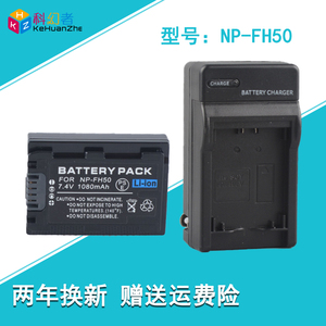 NP-FH50 FH40 FH30电池充电器适用于索尼SC-HX100 HX100V HX200 A230 A330 A290 A380 A390 HX1单反相机