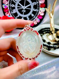 泰国佛牌真品 古巴丙 斑斓贝壳九尾狐仙 提升魅力魅缘 桃花 事业