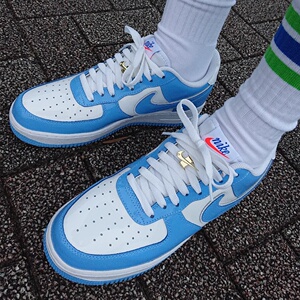 耐克nike af1空军一号定制新版unlocked刻字运动休闲男女板鞋正品