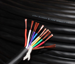 日本进口神钢SHINKO10芯0.5平方超柔软型防冻防酸耐油电线电缆