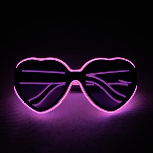 茂森眼镜专营店天猫抖音肖战款日系爱心眼镜网红看灯光变桃心特效