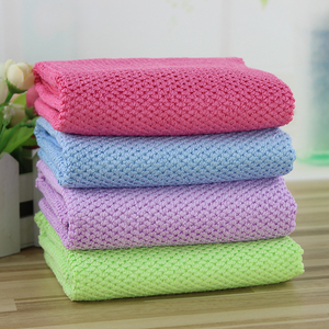 新款玉米绒米粒绒超细纤维百洁布抹布洗碗巾洗碗布多尺寸可选