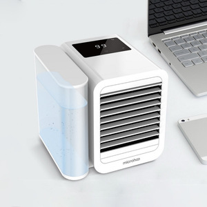 microhoo个人微空调小型冷风机USB迷你风扇宿舍办公室桌面空调扇