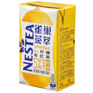 雀巢茶萃柠檬冻桃子乌龙茶多口味果汁茶饮料250ml/盒混搭低糖饮料