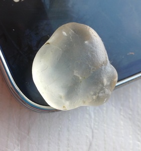 新疆白玉月光白宝石光原石金丝玉籽料戈壁玉裸石光料冰种冻光戒面_阿