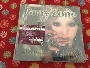 秋元里奈 Rina Gray Zone 初回 CD+DVD 附绘本 未拆
