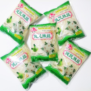 山东诸城特产健民辣丝子,辣菜芥菜丝下酒菜泡菜420g/袋,包邮