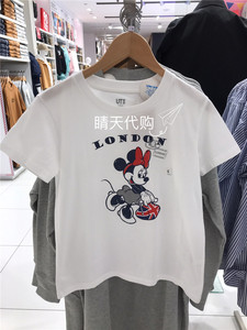 优衣库t恤女米奇