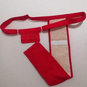 夏夏禄禄淘宝男士卫生带月经带老式怀旧丁字裤t型裤性感夹棉纯棉