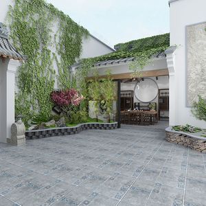 庭院地砖600x600室外别墅院子花园阳台露台农村小院防滑瓷砖网红