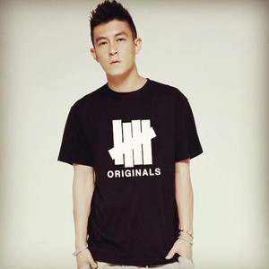 陈冠希同款短袖t恤男港风潮牌ins潮流纯棉圆领宽松大码半袖男潮夏