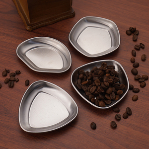 复古咖啡豆盘测样品咖啡豆展示盘生豆盘熟豆拼盘展览冷却称豆碟
