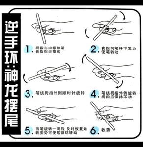花式转笔视频教程转笔技巧各式转法大全零基础入门自学教程