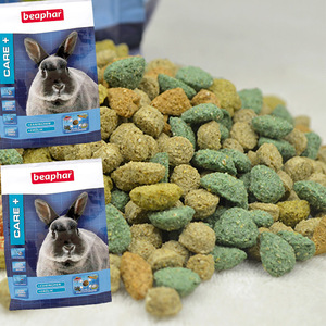 【蹦星球】德国进口beaphar威霸 care   加倍护理兔粮 100g