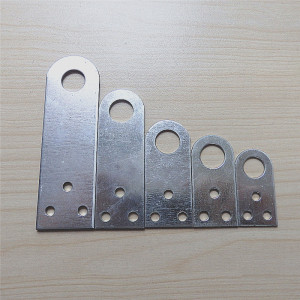 老式锁扣门鼻子防盗门焊接铁片锁扣l型搭扣直角对扣吊挂锁90度扣