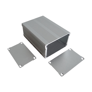 功放散热铝盒 滑槽铝合金外壳 电源控制器机箱 铝合金壳体46