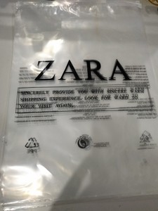 ZARA服装拉链袋/连衣裙鞋子加厚自封包装袋厂家现货直销/直接下单