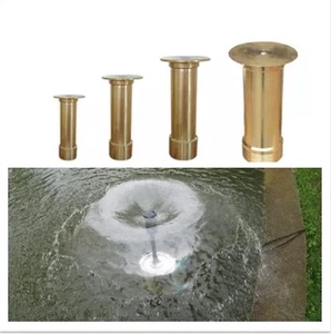 全铜加厚4分6分1寸蘑菇半球喷嘴喷水池喷泉喷头鱼池水景观喷水器