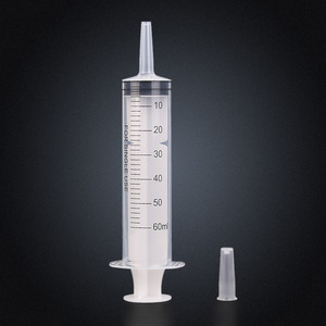 喂药器点胶针筒塑料针筒注射器产品示范工具吸取精油针筒60毫升