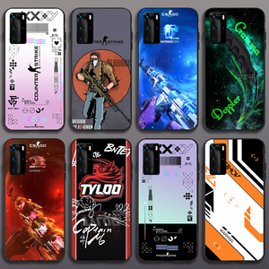 华为p40印花集csgo手机壳p30 pro渐变p20p10plus二西莫夫p9野荷套