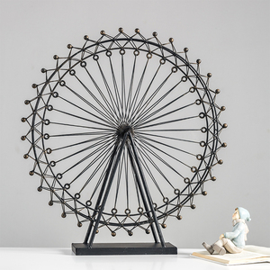 创意摩天轮客厅酒柜家居装饰摆件浪漫结婚礼物电视柜室内工艺摆设