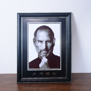 包邮黑色卡纸相框遗像框老人相框12寸a416寸遗照挂墙摆台遗像相框