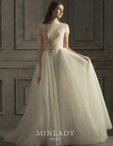 租-名澜旗舰店正品 婚纱新款新娘抖音同款  可以两穿的婚纱。