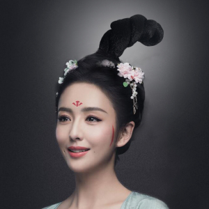 古装假发女古典舞灵蛇发髻古风发型飞天汉服唐宋明制头饰造型儿童