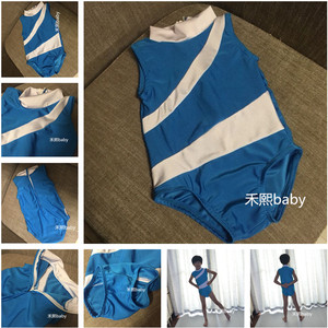 三角连体紧身衣高领