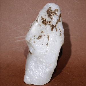 和田玉籽料原石手把件新疆天然玉石一级白籽白玉戈壁料202克包邮