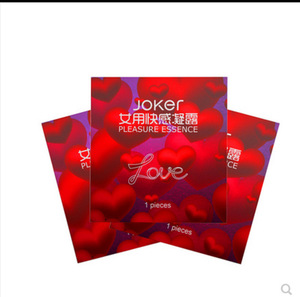 joker女用凝露3ml袋装快感增强高潮液女性成人情趣用品