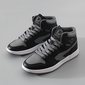 高帮aj男鞋空军一号男2020冬季运动鞋新款韩版爆款黑色休闲板鞋女