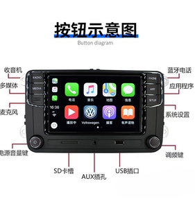 大众原厂德赛西威187b/a导航280d天宝280c朗逸速腾宝来德赛280d