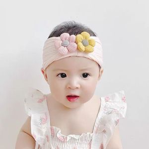 0-2岁韩版时尚花朵婴儿发带女宝宝护囟门头饰儿童周岁公主头箍