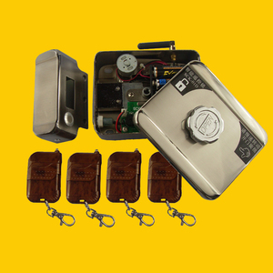 隐形遥控锁木门锁进户门防盗电子锁天猫精灵手机远程开锁自动上锁