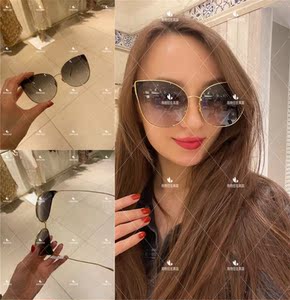 5折 linda farrow琳达·法罗英国代购22新款女士蝶形太阳眼镜墨镜