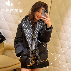 louisvuitton路易威登lv购物狂女士休闲连帽羽绒服1aa0u8